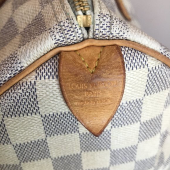 **SOLD ~ please do not buy** Louis Vuitton Speedy 30 Damier Azur - Picture 13 of 16